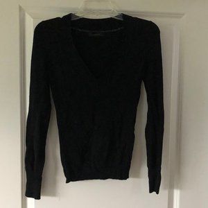 Express Scoop Neck Form-Fitting Top (XS)